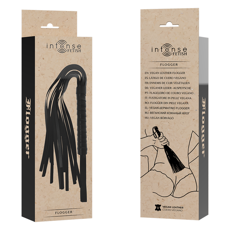 INTENSE - FETISH LÁTIGO DE CUERO VEGANO - Kanerotika SL