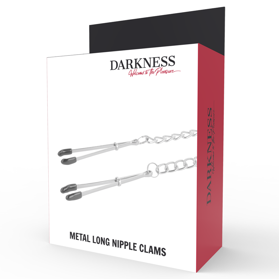 DARKNESS - PINZAS AJUSTABLES PARA PEZONES METAL - Kanerotika SL