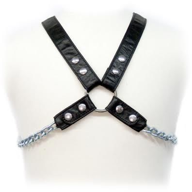 LEATHER BODY - CHAIN HARNESS II - Kanerotika SL