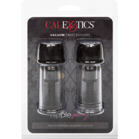 CALEXOTICS - VACCUM TWIST ONDAS ESTIMULADORASES PEZONES NEGRO - Kanerotika SL