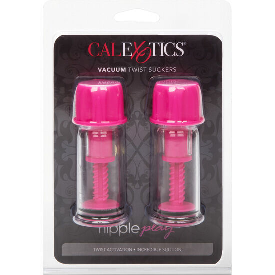 CALEXOTICS - VACCUM TWIST ONDAS ESTIMULADORASES PEZONES ROSA - Kanerotika SL