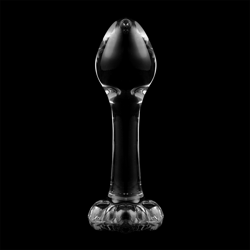 NEBULA SERIES BY IBIZA - MODELO 2 PLUG CRISTAL TRANSPARENTE 11 CM -O- 3.5 CM - Kanerotika SL