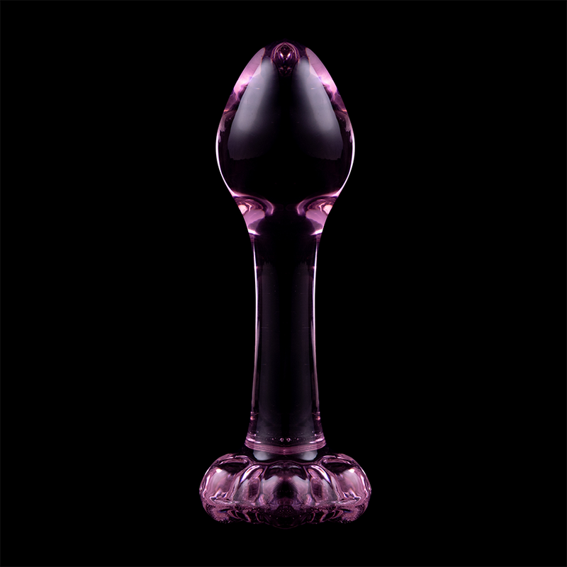 NEBULA SERIES BY IBIZA - MODELO 2 PLUG CRISTAL ROSA 11 CM -O- 3.5 CM - Kanerotika SL