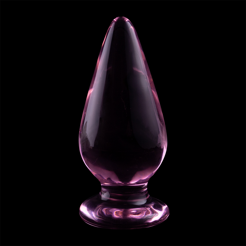NEBULA SERIES BY IBIZA - MODELO 4 PLUG CRISTAL ROSA 11 CM -O- 5 CM - Kanerotika SL