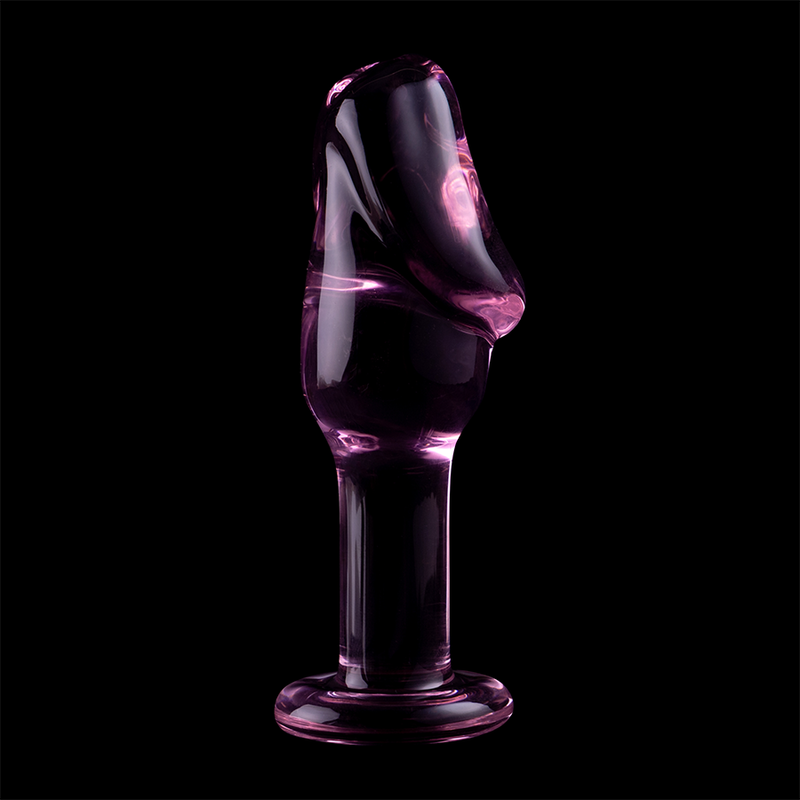 NEBULA SERIES BY IBIZA - MODELO 6 PLUG CRISTAL ROSA 12.5 CM -O- 4 CM - Kanerotika SL