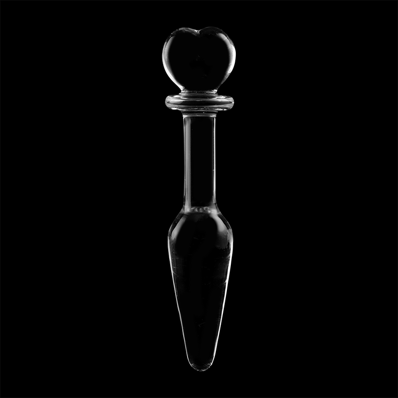 NEBULA SERIES BY IBIZA - MODELO 7 PLUG CRISTAL TRANSPARENTE 13.5 CM -O- 3 CM - Kanerotika SL