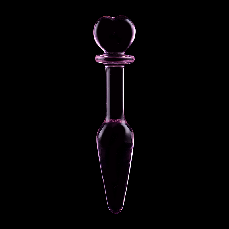 NEBULA SERIES BY IBIZA - MODELO 7 PLUG CRISTAL ROSA 13.5 CM -O- 3 CM - Kanerotika SL