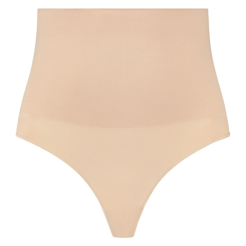 BYE-BRA - FAJA SIN COSTURAS ESTILO TANGA BEIGE TALLA XL - Kanerotika SL