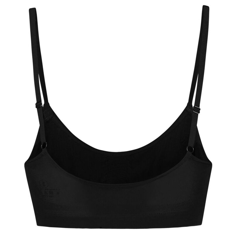 BYE-BRA - MEDIUM CONTROL SUJETADOR SIN COSTURAS NEGRO TALLA XL - Kanerotika SL