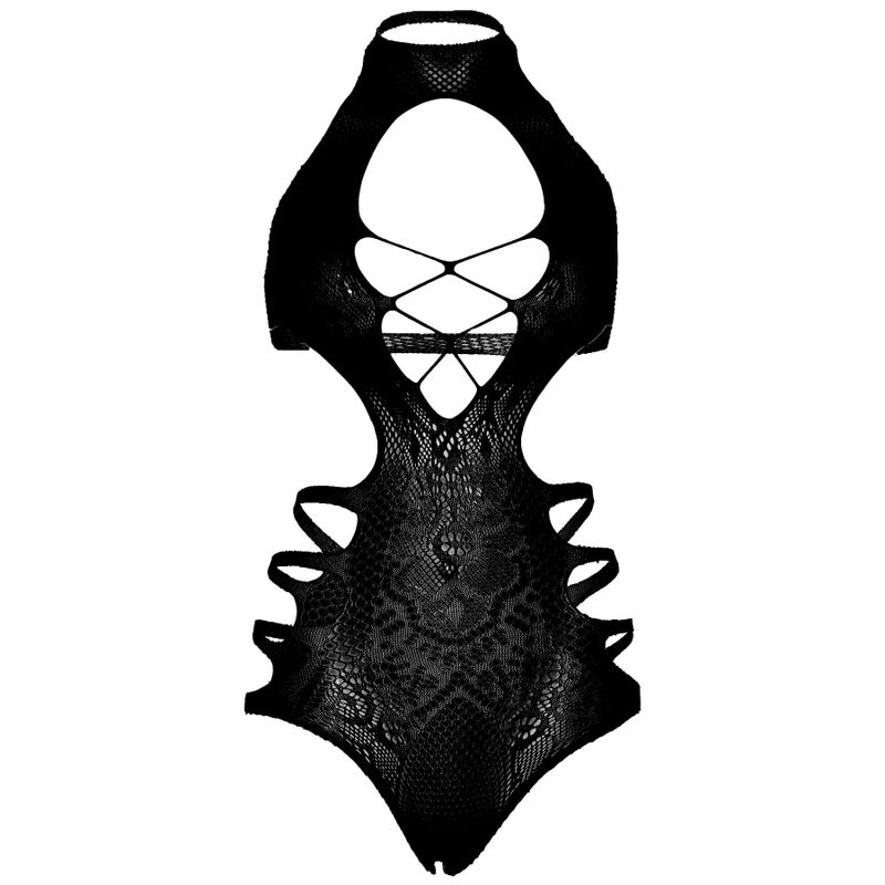LEG AVENUE - BODY DE ENCAJES TALLA ÚNICA - NEGRO - Kanerotika SL