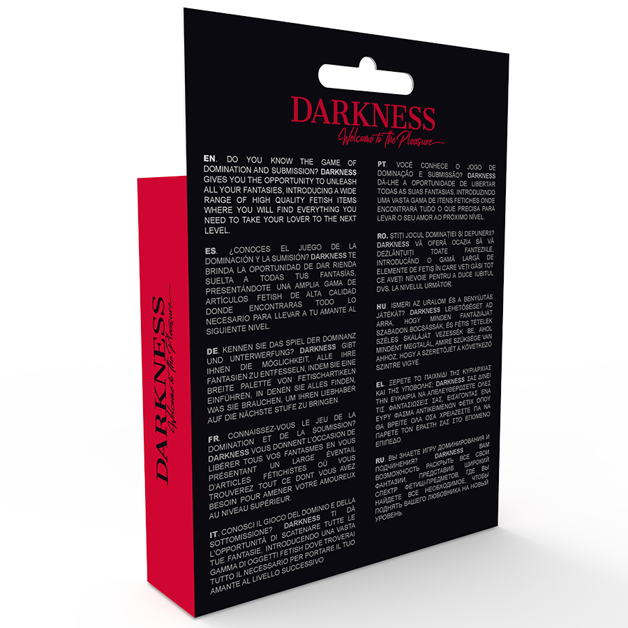 DARKNESS - PANTIES CON ABERTURA UNISEX TALLA ÚNICA - Kanerotika SL
