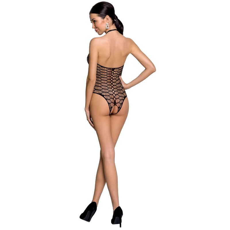 PASSION - WOMAN BS087 BODYSTOCKING NEGRO TALLA ÚNICA - Kanerotika SL