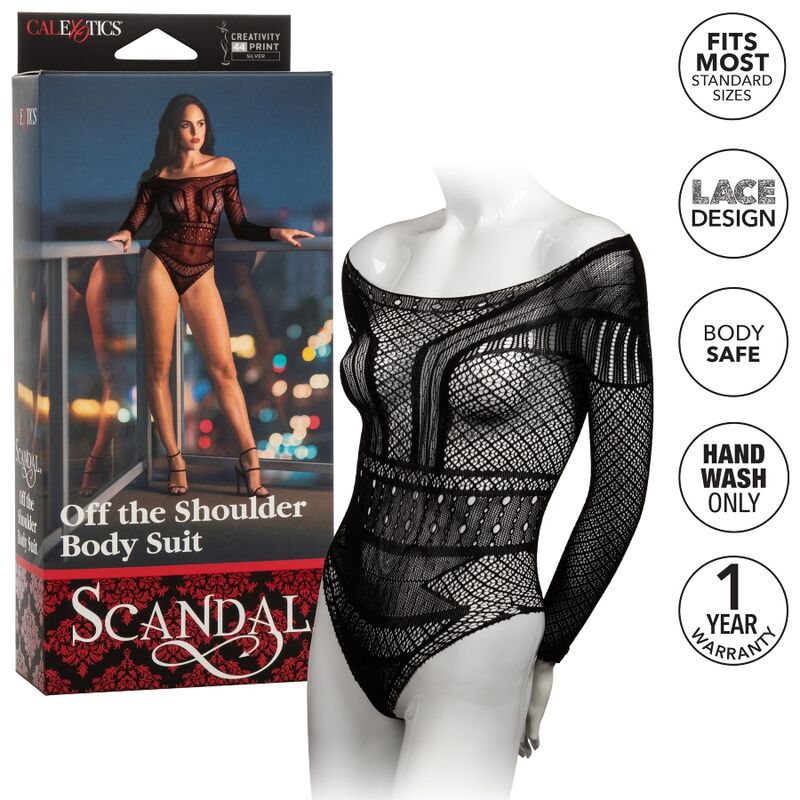 CALEXOTICS - SCANDAL TEDDY ONE SIZE - Kanerotika SL