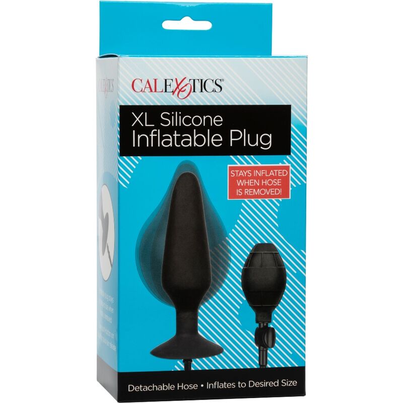 CALEXOTICS - XL SILICONE INFLATABLE PLUG - Kanerotika SL