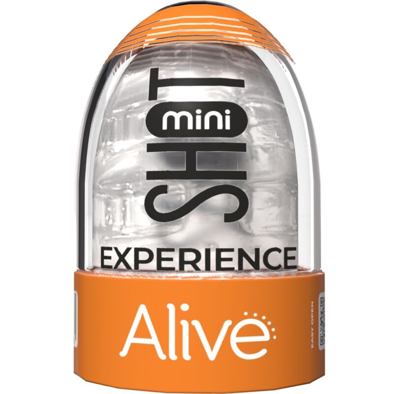 ALIVE - SHOT EXPERIENCE MINI MASTURBADOR TRANSPARENTE - Kanerotika SL