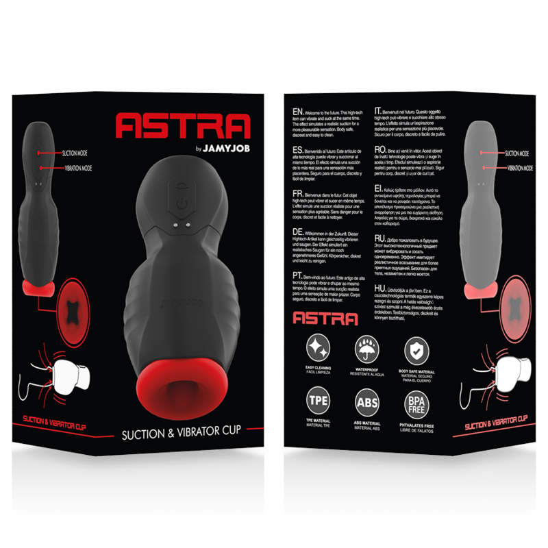 JAMYJOB - ASTRA ORAL EXTREM VIBRACIÓN Y ONDAS ESTIMULADORAS - Kanerotika SL