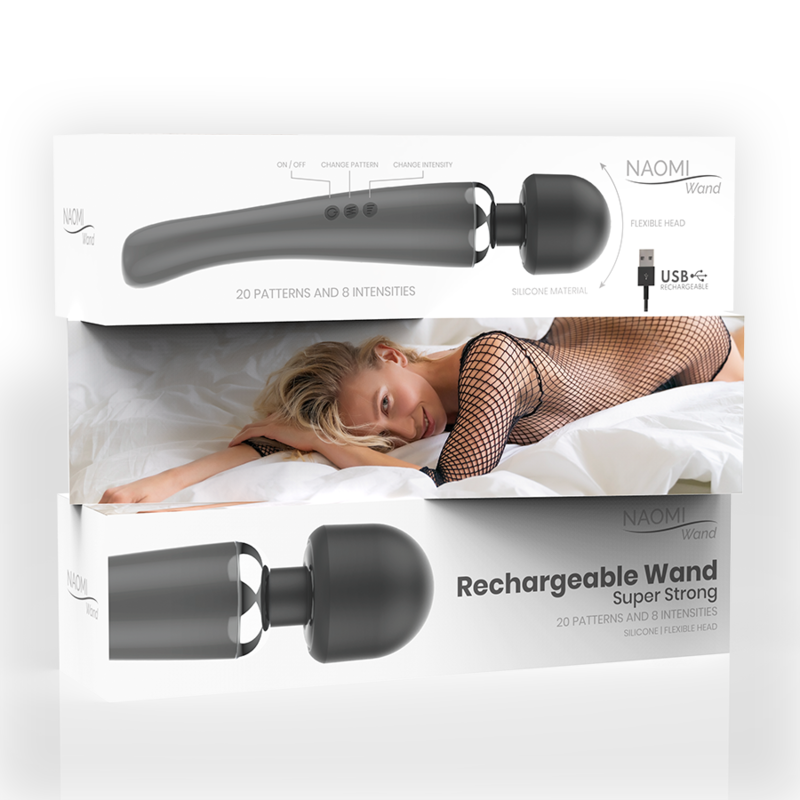 NAOMI WAND - NEW SUPER STRONG MASSAGER - Kanerotika SL