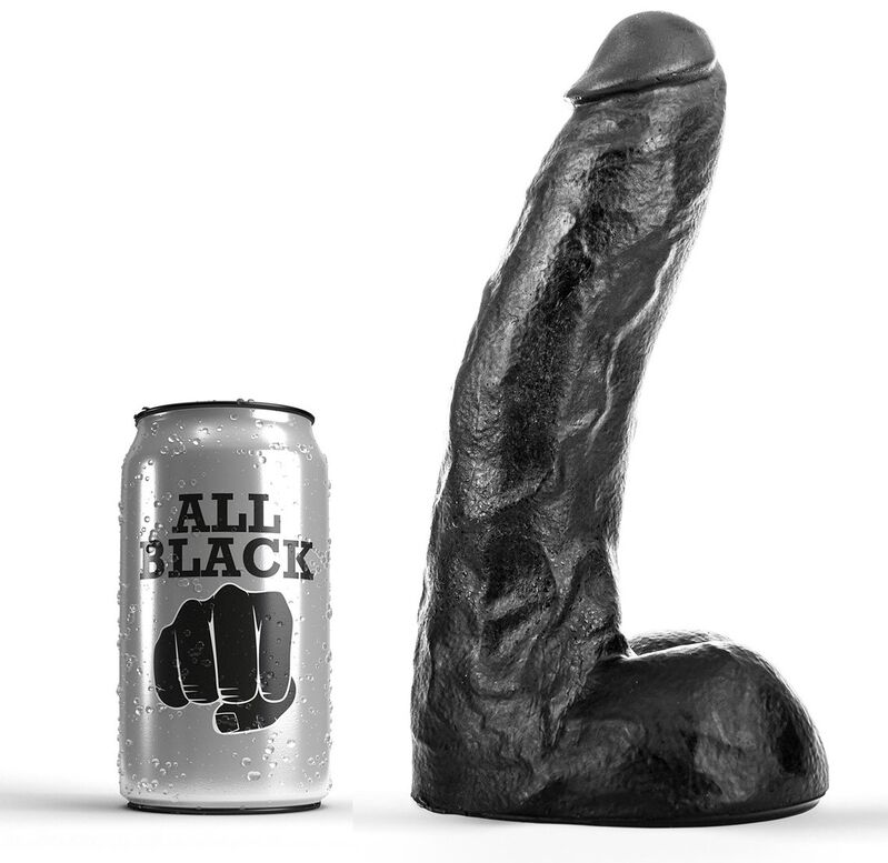 ALL BLACK - DONG 22 CM - Kanerotika SL
