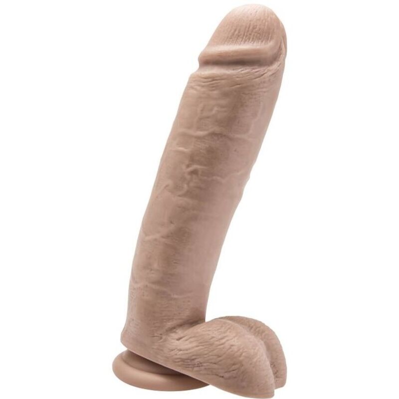 GET REAL - DILDO 25,5 CM CON TESTÍCULOS NATURAL - Kanerotika SL