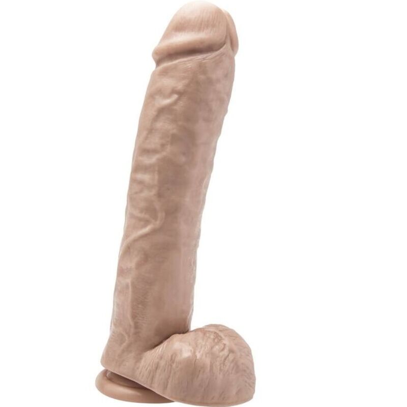 GET REAL - DILDO 28 CM CON TESTÍCULOS NATURAL - Kanerotika SL