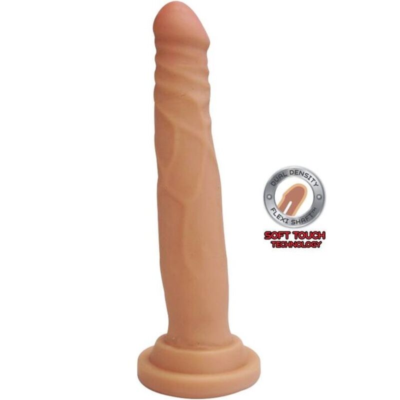 GET REAL - DUAL DENSITY DONG 19 CM NATURAL - Kanerotika SL