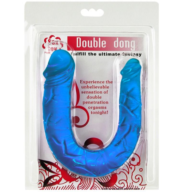 BAILE - DOUBLE DONG DILDO DOBLE AZUL - Kanerotika SL