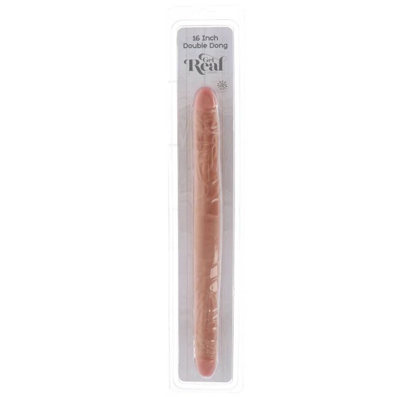 GET REAL - DOBLE DONG 40 CM NATURAL - Kanerotika SL