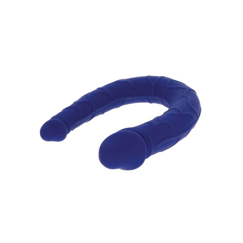 GET REAL - MINI DOUBLE DONG REALÍSTICO AZUL - Kanerotika SL