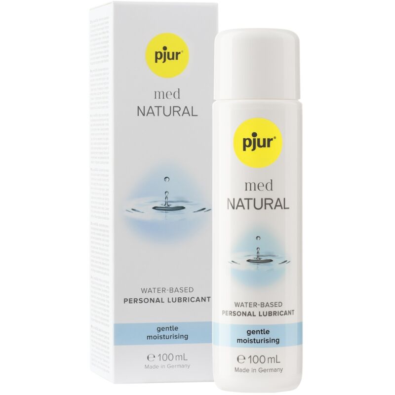 PJUR - MED NATURAL LUBRICANTE BASE AGUA 100 ML - Kanerotika SL