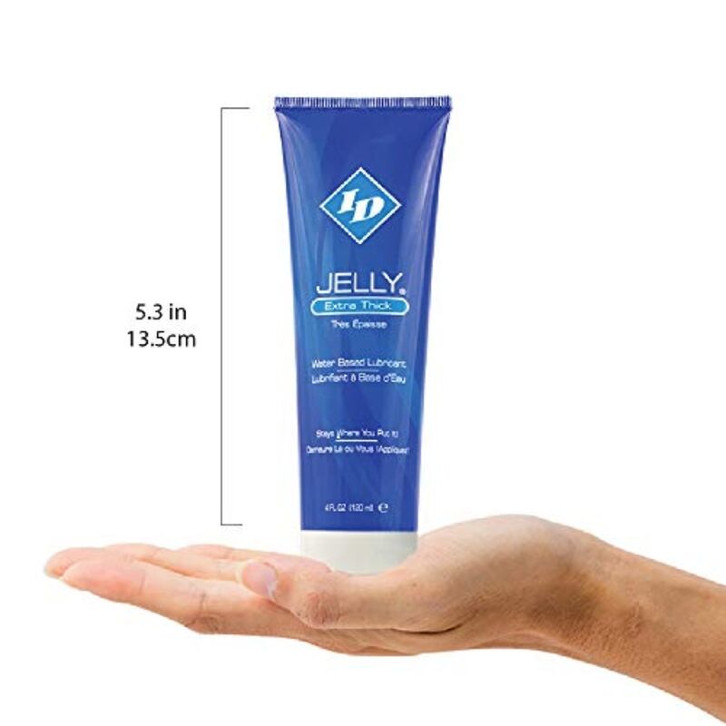 ID JELLY - LUBRICANTE BASE AGUA EXTRA THICK TRAVEL TUBE 120 ML - Kanerotika SL