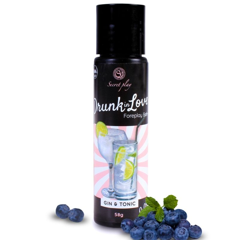 SECRETPLAY - LUBRICANTE DRUNK IN LOVE GIN&TONIC 60 ML - Kanerotika SL