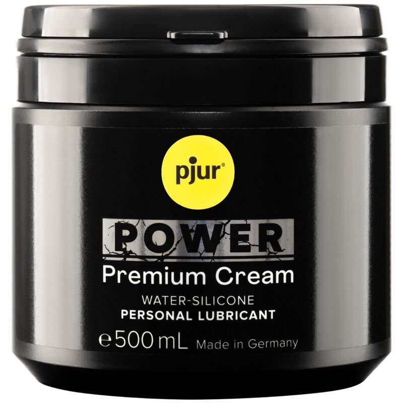 PJUR - POWER PREMIUM CREAM PERSONAL LUBRICANT 500 ML - Kanerotika SL