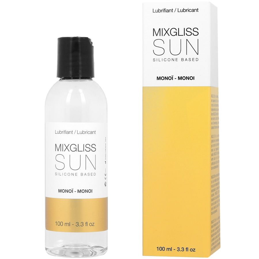 MIXGLISS - BASED LUBRICANTE BASE SILICONA ÁROMA MONOI 100ML - Kanerotika SL