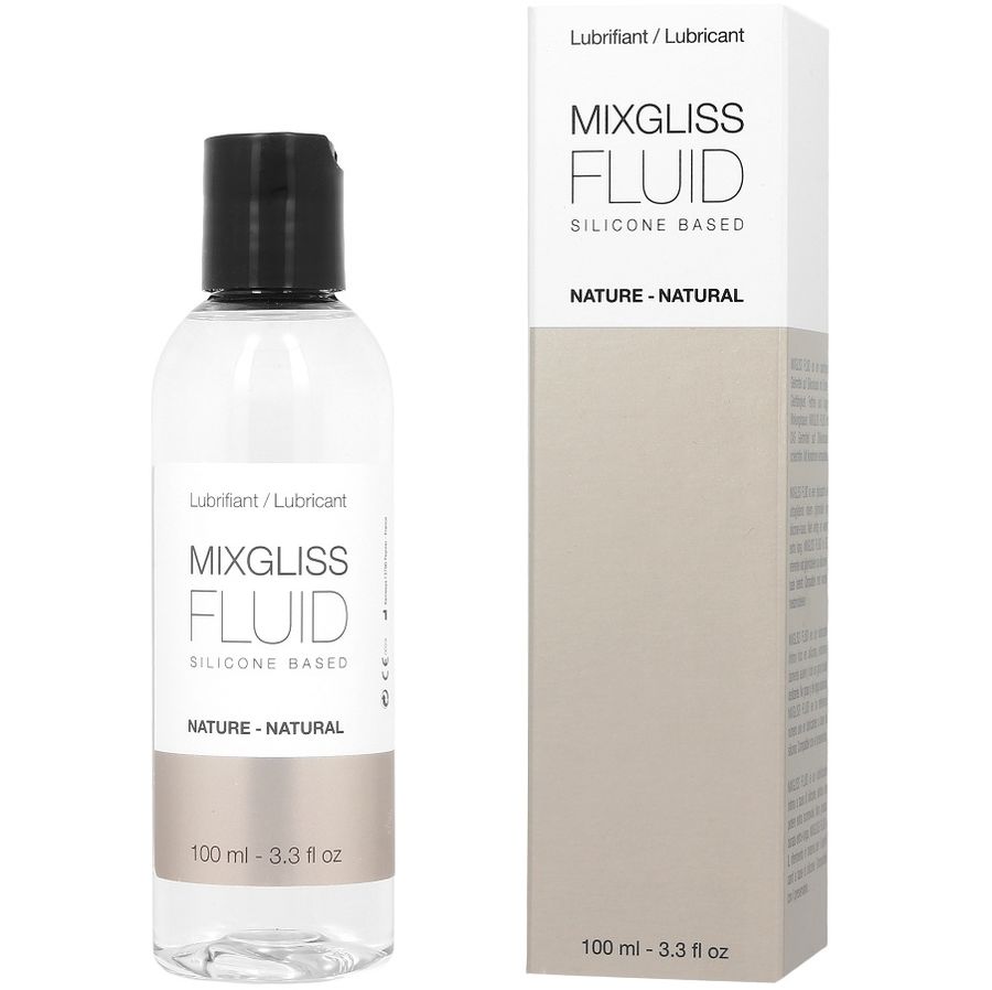 MIXGLISS - LUBRICANTE BASE SILICONA NATURAL 100ML - Kanerotika SL