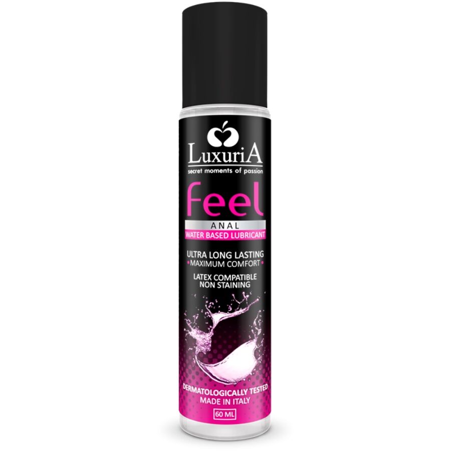 INTIMATELINE - LUXURIA FEEL LUBRICANTE BASE AGUA ANAL 60 ML - Kanerotika SL