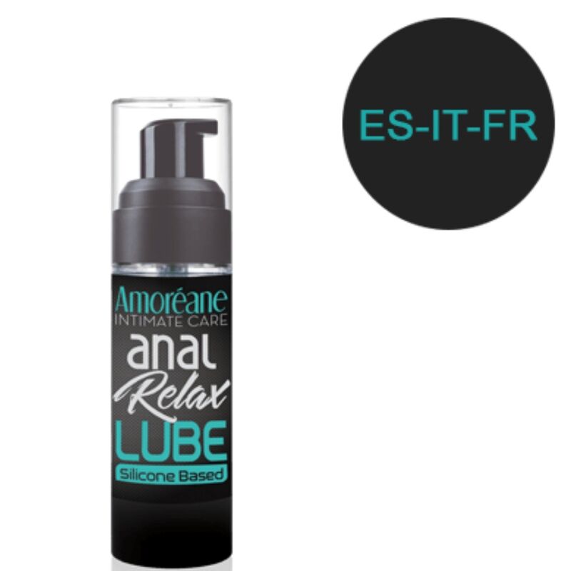 AMOREANE - LUBRICANTE ANAL BASE DE SILICONA 30 ML ES/IT/FR - Kanerotika SL