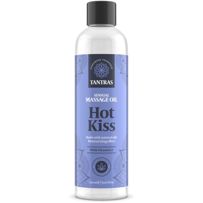 INTIMATELINE - TANTRAS LOVE OIL HOT KISS ACEITE MASAJE 150 ML - Kanerotika SL