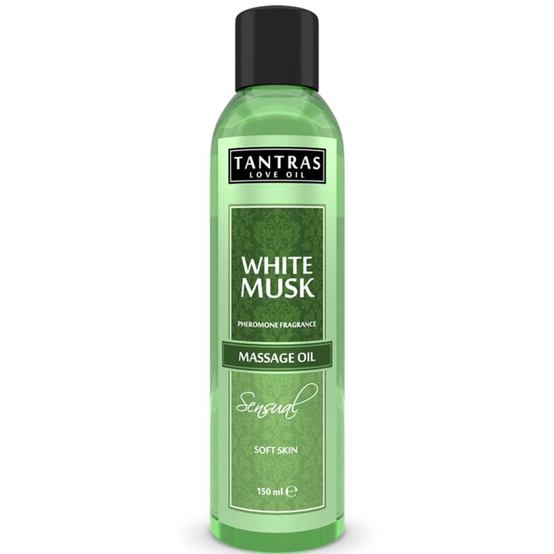 INTIMATELINE - TANTRAS LOVE OIL WHITE MUSK 150 ML - Kanerotika SL