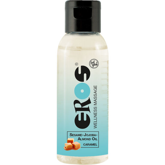 EROS - WELLNESS ACEITE MASAJE CARAMELO 50 ML - Kanerotika SL
