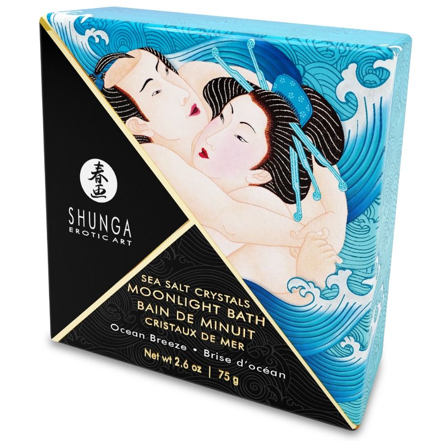 SHUNGA - SALES DE BAÑO AROMATIZADAS OCEANIA 75 GR - Kanerotika SL