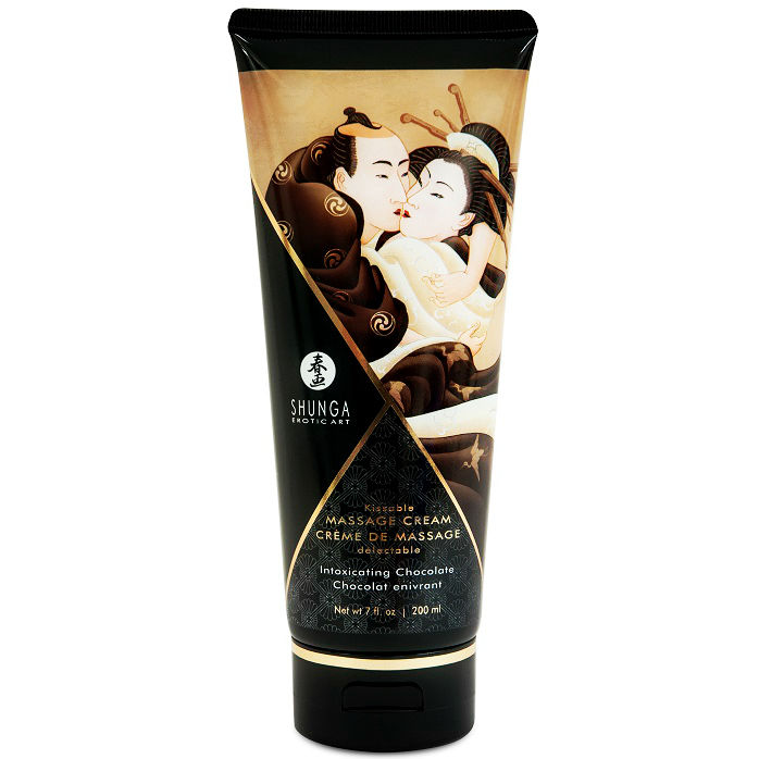 SHUNGA - CREMA MASAJE CHOCOLATE 200 ML - Kanerotika SL