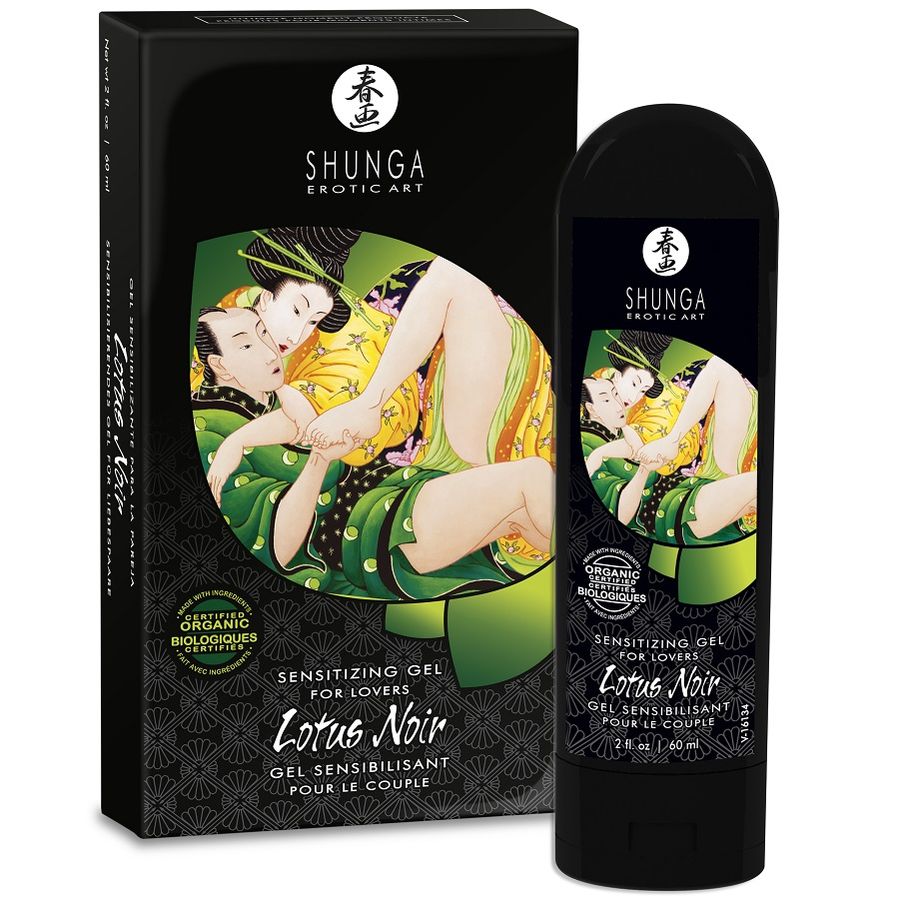 SHUNGA - CREMA LOTUS NOIR SENSIBILIZANTE 60 ML - Kanerotika SL