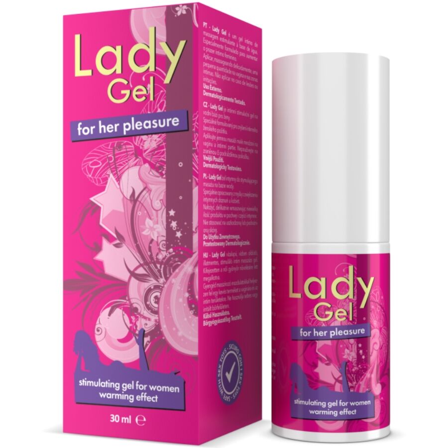INTIMATELINE - LADY GEL FOR GER PLEASURE GEL ESTIMULANTE EFECTO CALOR ELLA 30 ML - Kanerotika SL