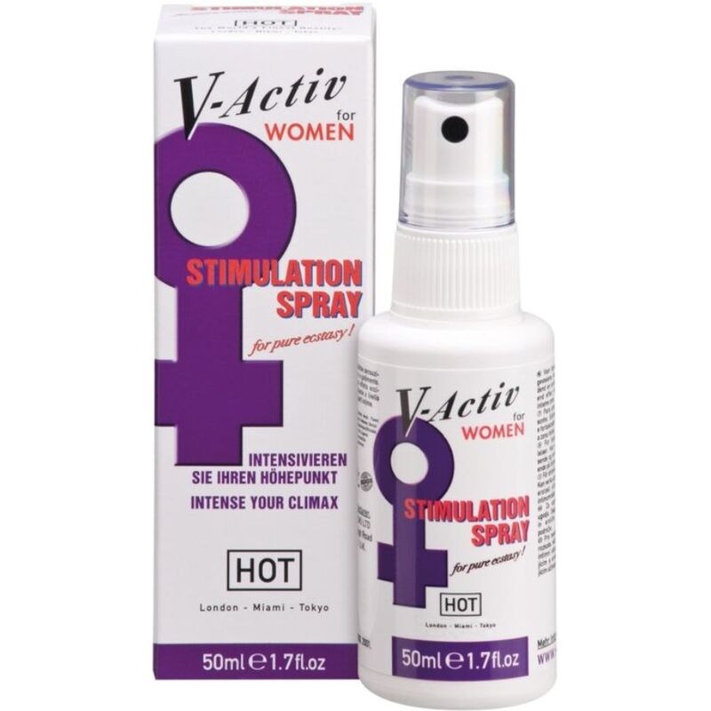 HOT - V-ACTIV SPRAY POTENCIADOR MUJER 50ML - Kanerotika SL