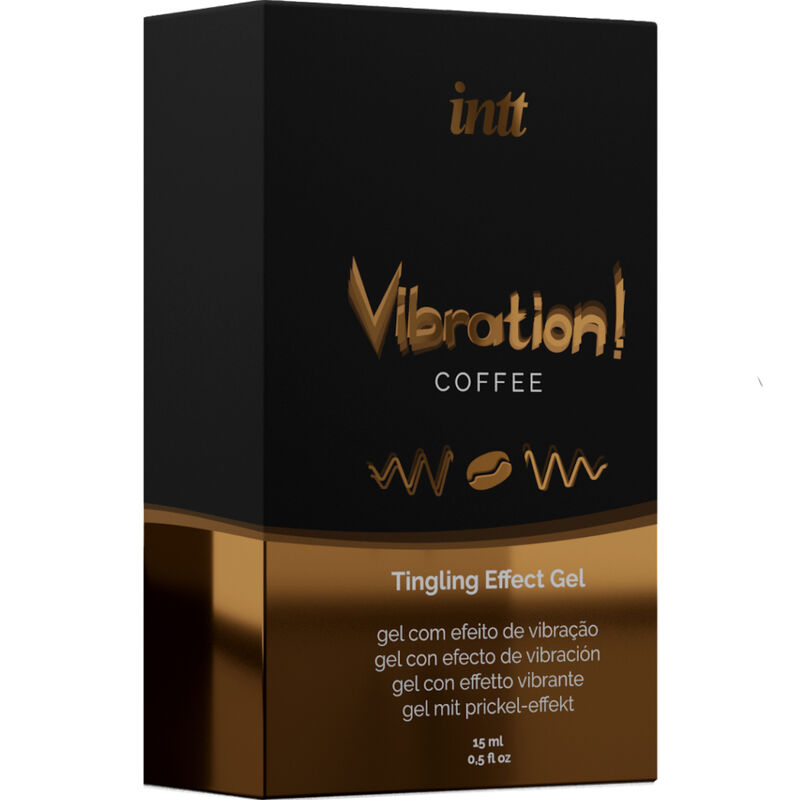 INTT - POTENTE ESTIMULANTE ÍNTIMO GEL VIBRADOR LIQUIDO CAFÉ 15ML - Kanerotika SL