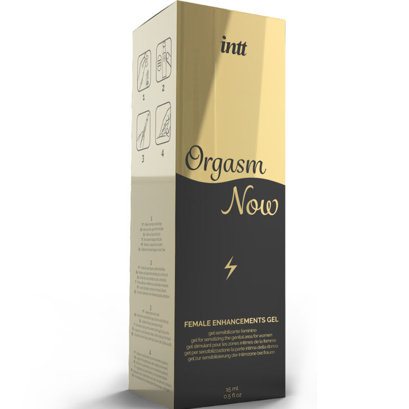 INTT LUBRICANTS - GEL ESTIMULANTE VAGINAL INTENSO CON APLICADOR VIBRADOR - Kanerotika SL