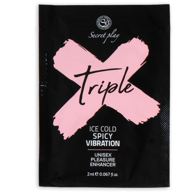 SECRETPLAY - MONODOSIS TRIPLE X INTENSIFICADOR PLACER - Kanerotika SL