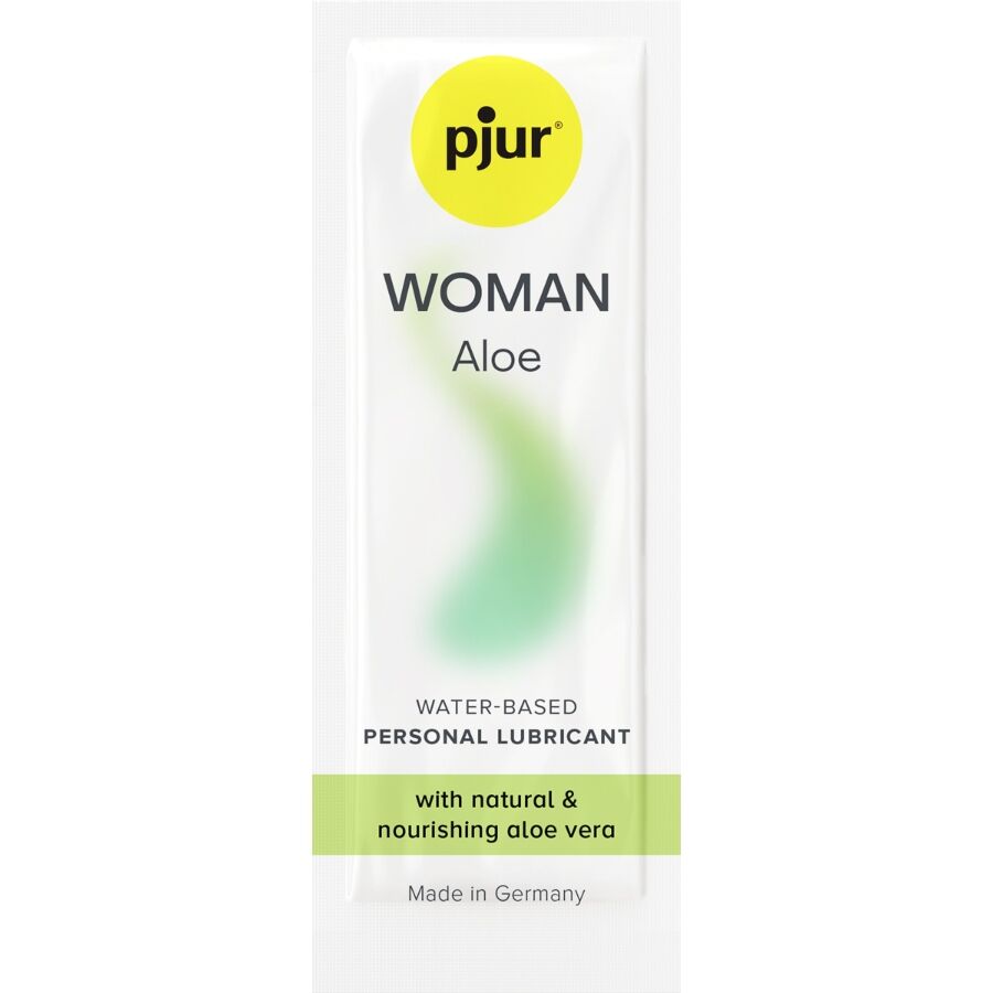 PJUR - WOMAN ALOE LUBRICANTE BASE AGUA 2 ML - Kanerotika SL