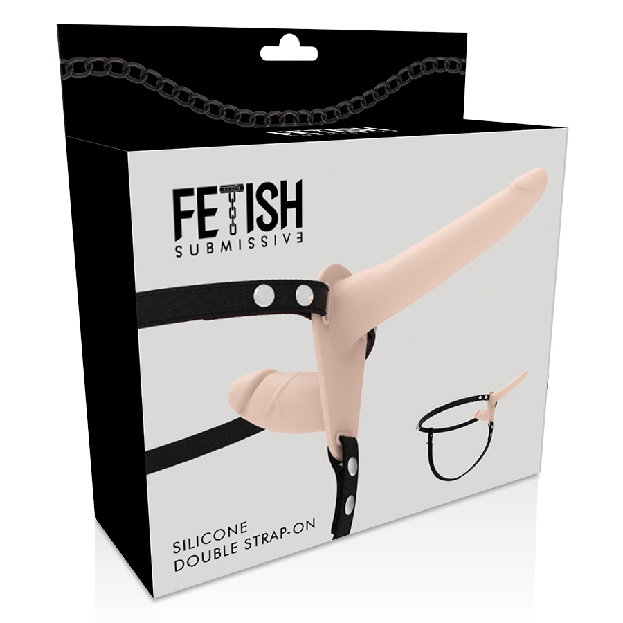 FETISH SUBMISSIVE HARNESS - DOBLE PENETRACIÓN FLESH - Kanerotika SL