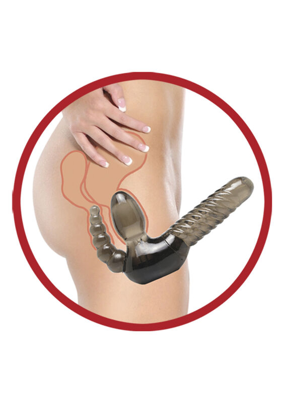 FETISH FANTASY SERIES - SERIES STRAPLESS ARNÉS SIN CUERDAS CON ESTIMULADOR ANAL - Kanerotika SL